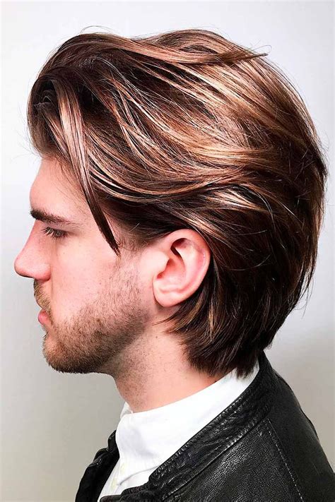 haircuts from long to medium|medium long haircut for men.